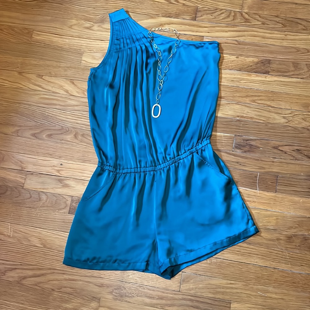 The LIMITED One Shoulder Romper
